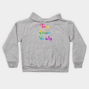 True Crime Society Kids Hoodie